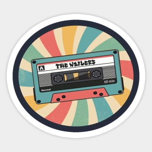 retro the wailers Sticker